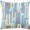 Geometric Feather Reversible Throw Pillow