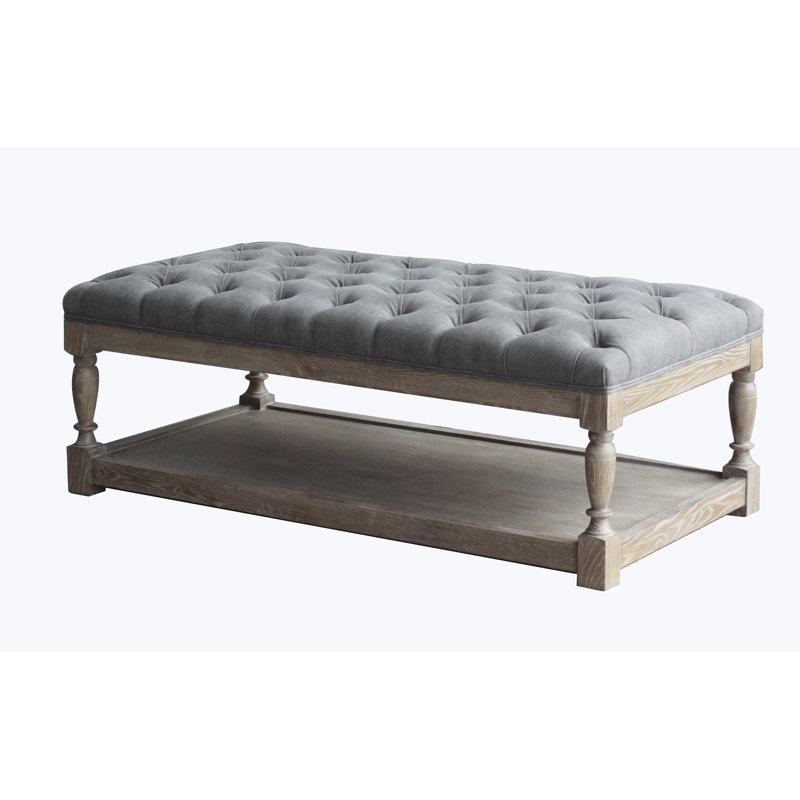 Athena Coffee Table, Frost Gray