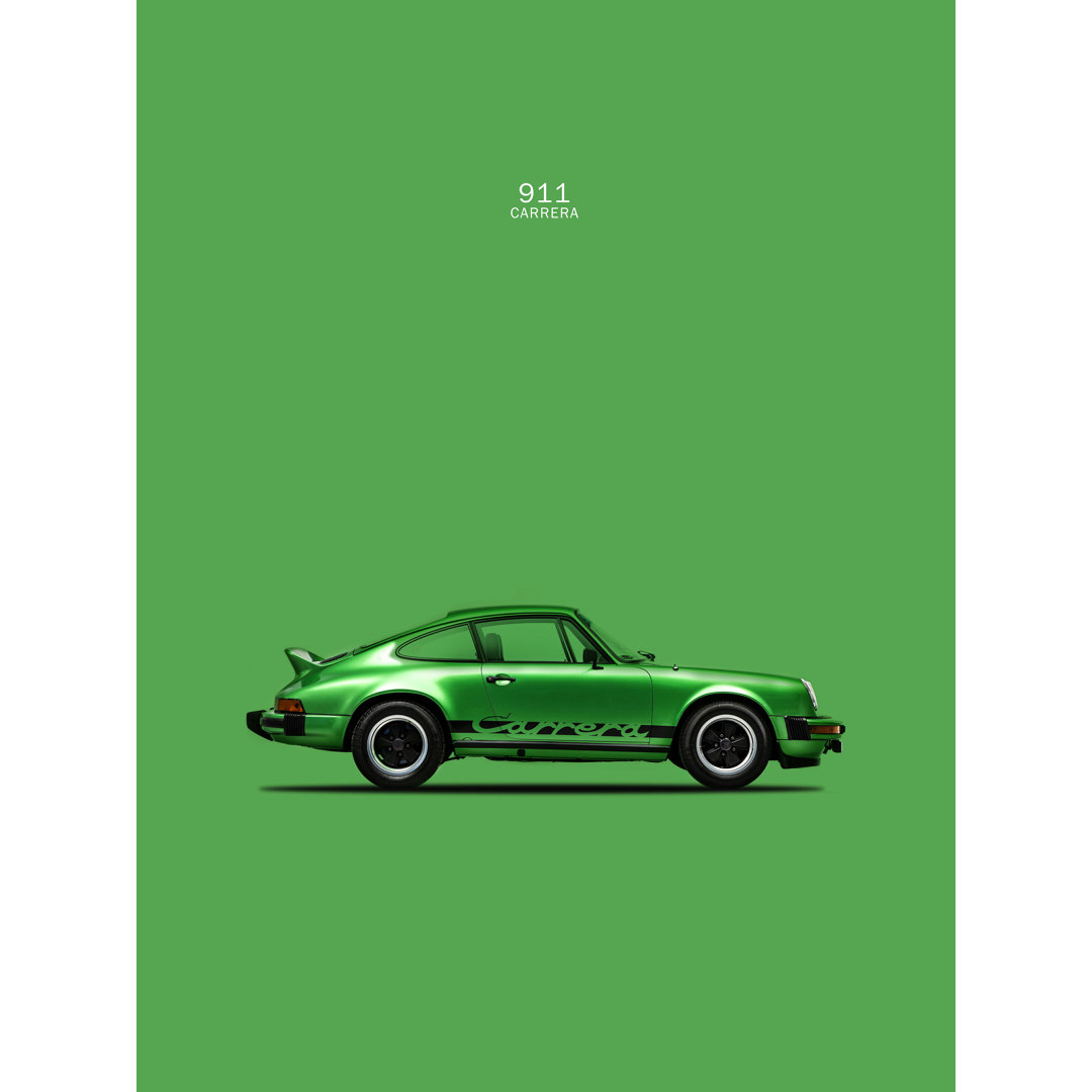 " Porsche 911 Carrera Green " by Mark Rogan Ebern Designs
