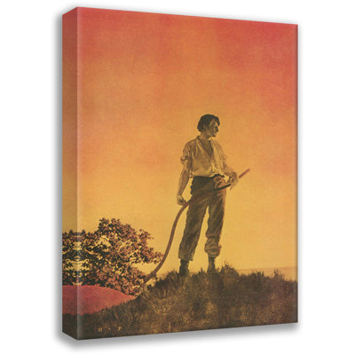 Harvest by Maxfield Parrish Gallery Wrapped Canvas