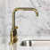 Concord Centerset Double Handle Kitchen Faucet with Side Spray