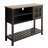 39.4" W Sideboard with Glass Door and Adjustable Shelf-1172134890