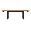 Jesa Extendable Metal Base Dining Table