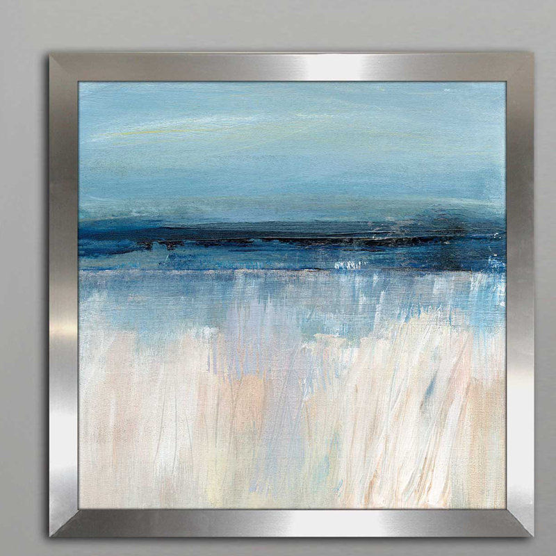 «On the Severn I», reproduction d'impression encadrée, H 31,5 po x l 31,5 po x P 1 po, Encadrement argenté
