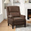 Fauteuil inclinable en similicuir pour salon RV