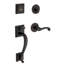 Madison Handleset with Single Cylinder Deadbolt and Door and Rosette-21454269-22084703-59711832