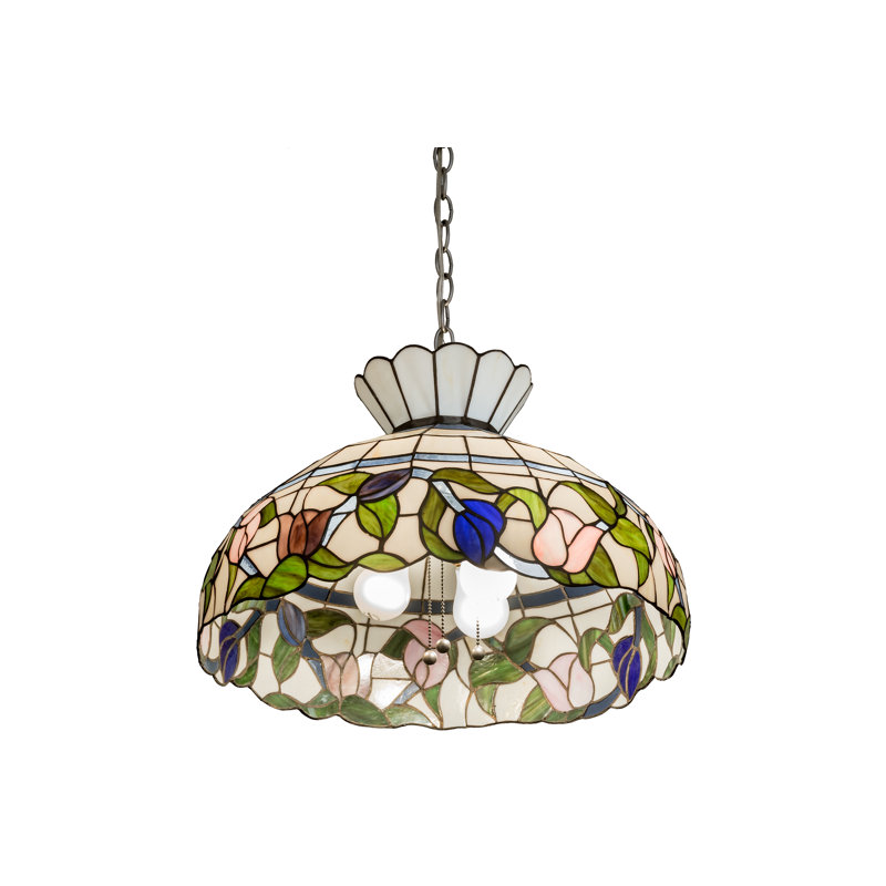 3 - Light Dimmable Geometric Chandelier