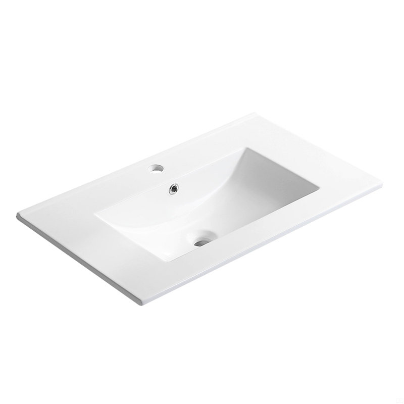 Lavabo de salle de bain en céramique