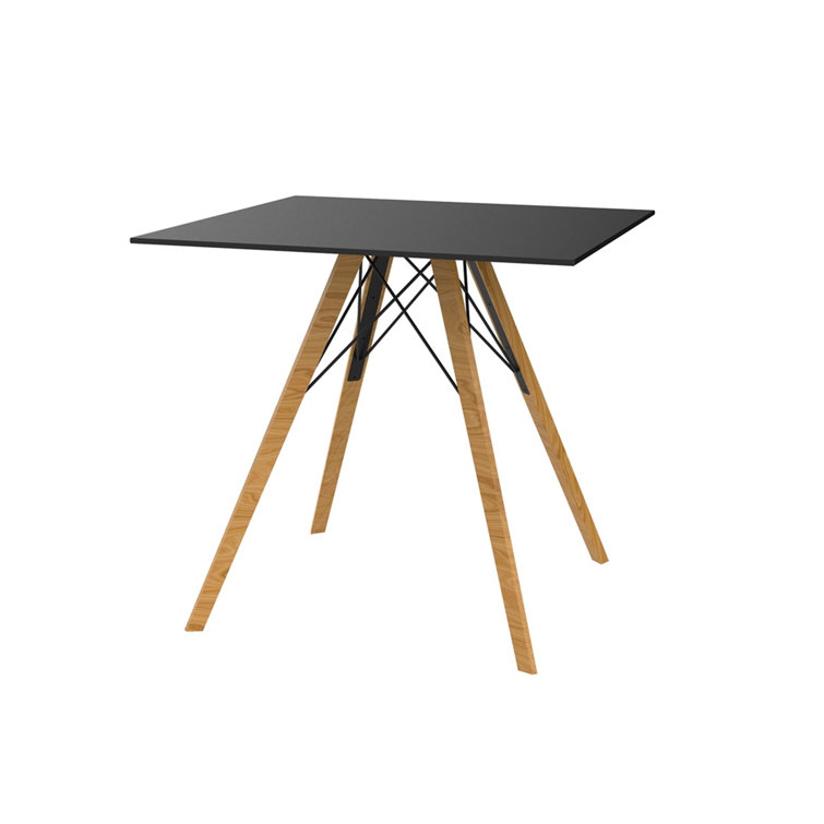 Faz Wood Dining Table Edge Top - Square