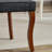 Rayon Cloth Flocking Linen Dining Chairs Channel Kitchen Dinner Chair Comfy Fabric Upholstered Accent Chair For Dining Room With Curved Solid Wood Legs (No Including Dining Table)-783753220