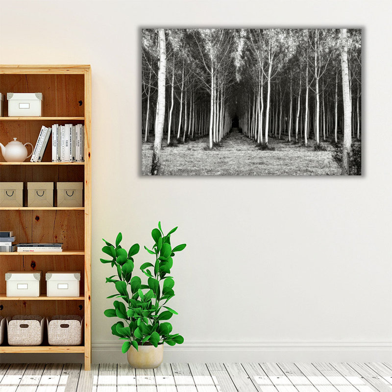«Alley At Lac Duby», reproduction d'art sur toile, H 24 po x l 36 po