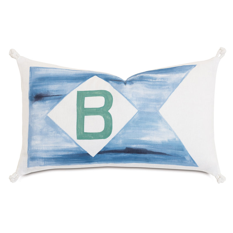 Miramar Tassels Linen Throw Pillow