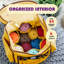 Sac de rangement en crochet et accessoires-108892251
