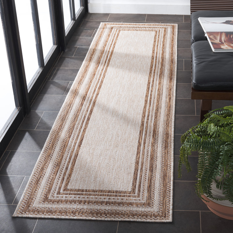 Tapis d'intérieur / extérieur Aliezah Performance, Tapis de couloir 2 pi 2 po x 8 pi