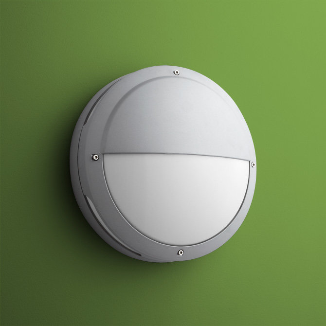 Plafonnier encastré 2 lumières Asterope, Gris