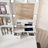 Makeup Vanity Table With LED Mirror And Stool-1265760553-1265760554