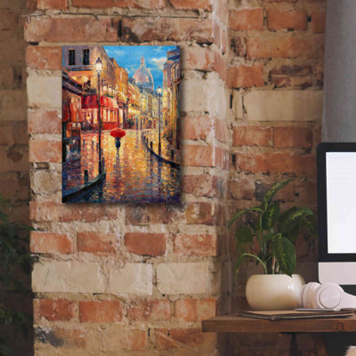 Epic Graffiti «Montmartre Evening» par Haixia Liu, soirée Montmartre par - on