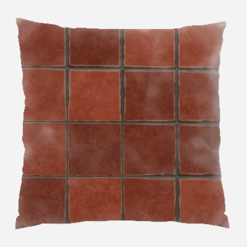 Geometric Reversible Throw Pillow, Indoor