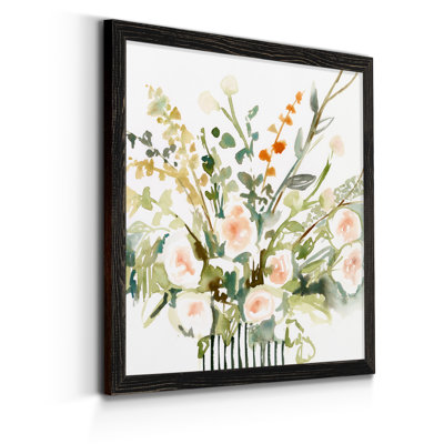 Imprimé fleurs en « I »