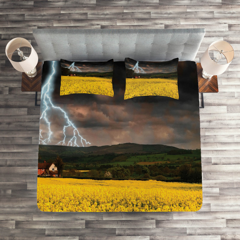 Rustic Polyester Coverlet