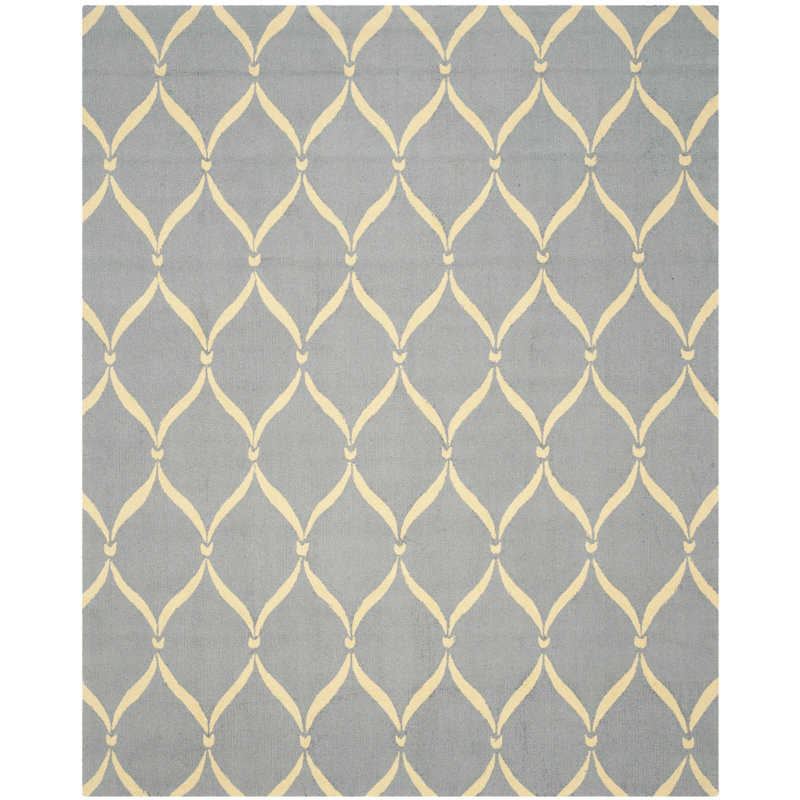 Wurster Hand Hooked Performance Chevron Rug, Rectangle 5' x 8'