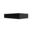 Pyramid 30" Wall Mounted Rectangular Solid Surface Bathroom Sink in Matte Finish, Black-4530493