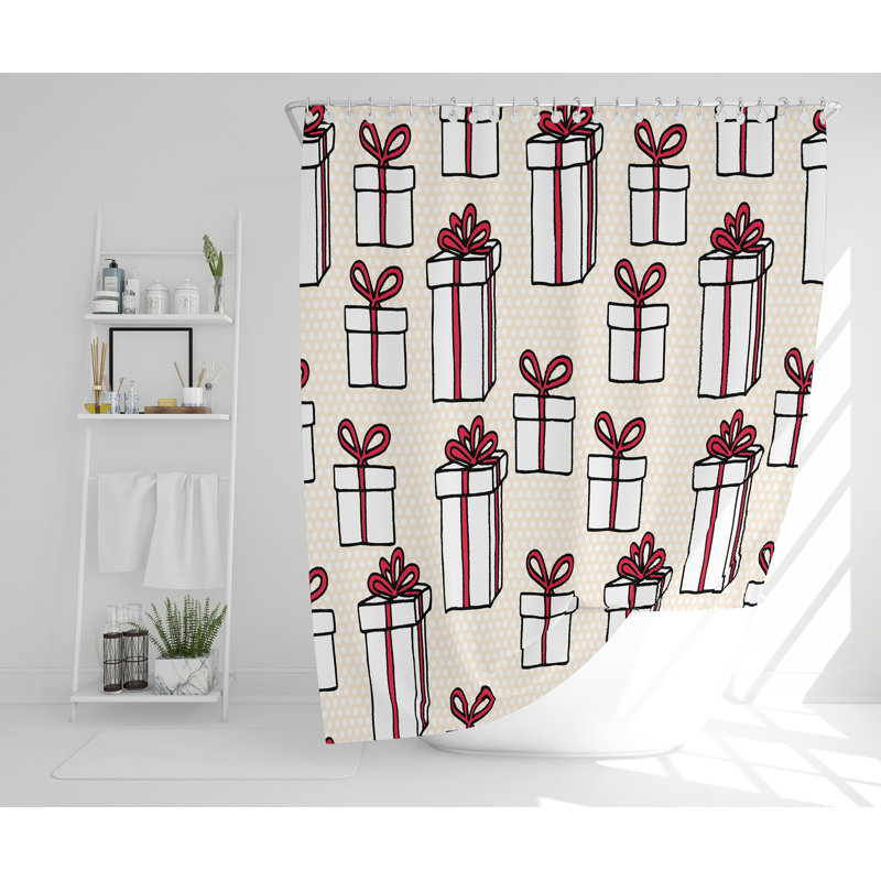 Jacenda Polyester Shower Curtain Set