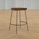 Samanthia Solid Wood Bar and Counter Stool