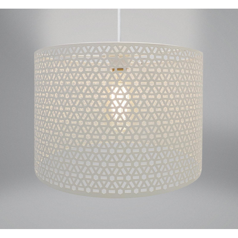 Hinshaw 1 - Light Drum Pendant, Oatmeal