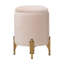 Solid Wood Accent Stool-2084403360