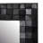 Rectangular Recycled Wood Block Mirror