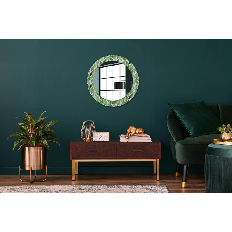 Huldar Glass Flat Wall Mirror