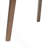 42" Round Mid-Century Modern Bar Height Table, Natural Walnut Wood Pub Table with Tapered Legs-1952683952