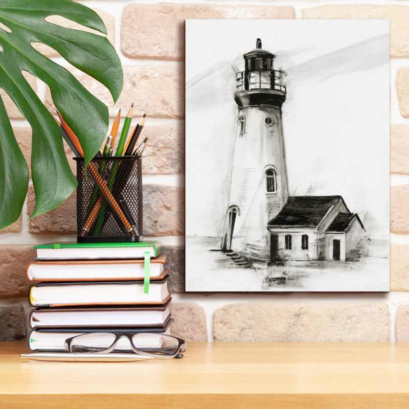 «Lighthouse Study 1» par Ethan Harper, art mural sur toile, H 16 po x l 12 po