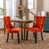 Velours orange