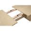 Ensemble de table de salle à manger 7 pièces Beige