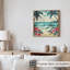 «Beach and Coastal Ocean Shore I», reproduction d'art non encadrée-696965145