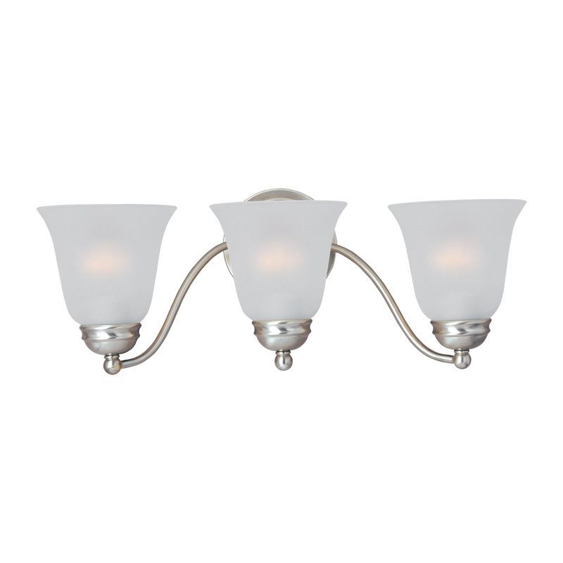 Agena 3 - Light Dimmable Vanity Light, Satin Nickel