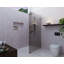 Ursa 36 in. x 78 in. Fully Frameless Gray Tinted Single Fixed Shower Panel-705677008