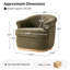 Fauteuil demi-tonneau pivotant Volk 31,25 po Volk-1051779183