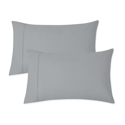Taies d'oreiller 100% coton ultralégères