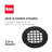 Universal 4-1/4 in. Snap-Tite Round Shower Strainer-63437222