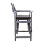 Tabouret de bar en cuir