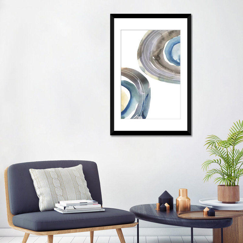 « cassini iv », impression sur toile, H 26 po x l 18 po x P 1,5 po, Toile avec cadre noir, Pas de tapis