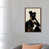 Classic Brown Wood Framed Canvas