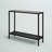 Chiang 36'' Glass Top Console Table-612135854-618100625