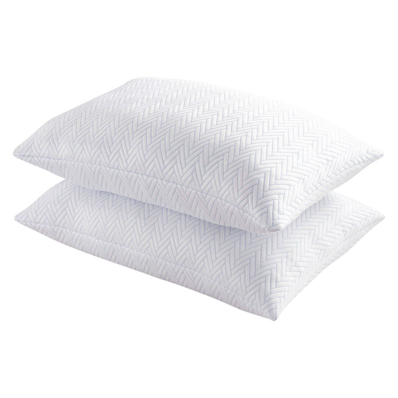 2 Pack Cooling Down Alternative Pillow Set, King