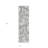 8' Runner Gray and Ivory Floral Washable Non Skid Indoor Outdoor Runner Rug