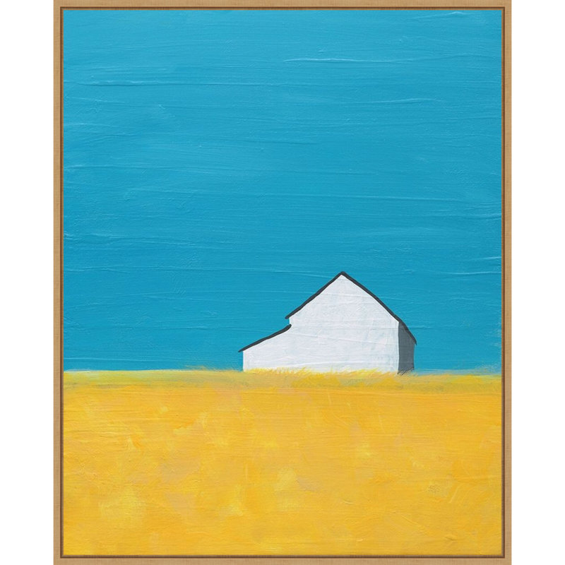 «Ashten Its A Barn», reproduction encadrée sur toile par Jan Weiss, H 28 po x l 23 po x P 2 po