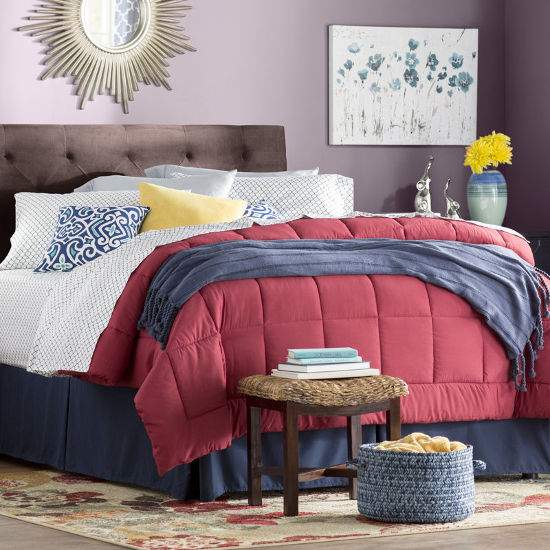 Upholstered Headboard, King/California King, Chocolate